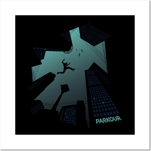 Parkour Lifestyle Wall Art by Hmus